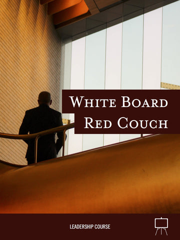 White Board | Red Couch